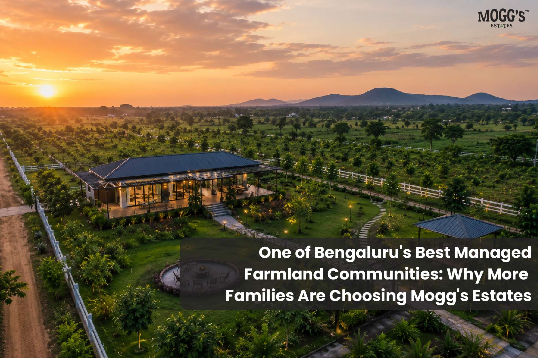 Premium managed farmland near Bengaluru by Mogg's Estates