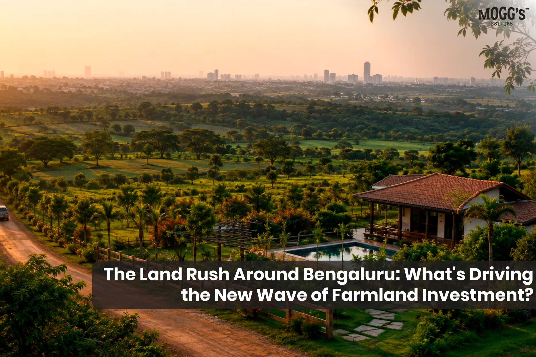 Managed farmland investment around Bengaluru in Kunigal, Kanakapura, Hoskote, and Maddur.