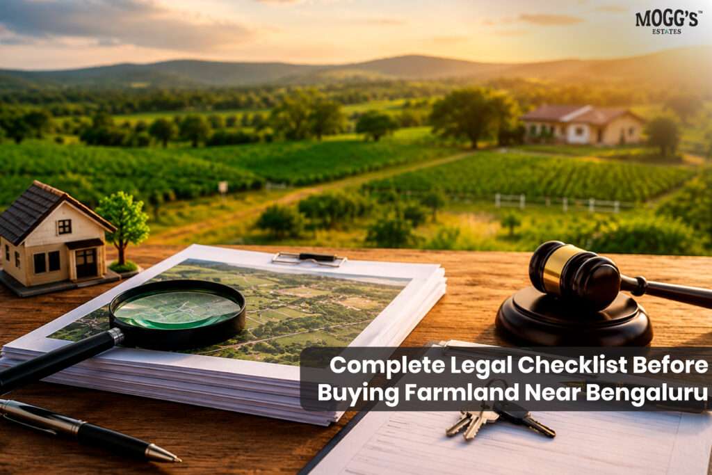 Legal checklist for buying managed farmland near Bengaluru
