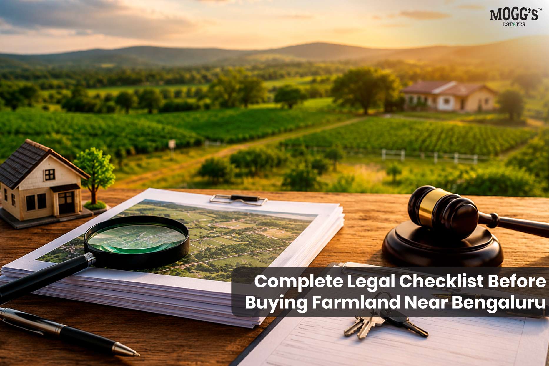 Legal checklist for buying managed farmland near Bengaluru