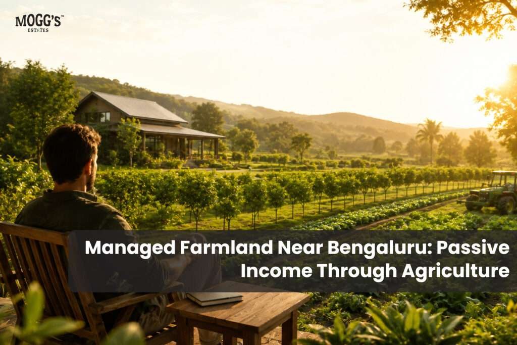 Managed farmland generating passive income through agriculture
