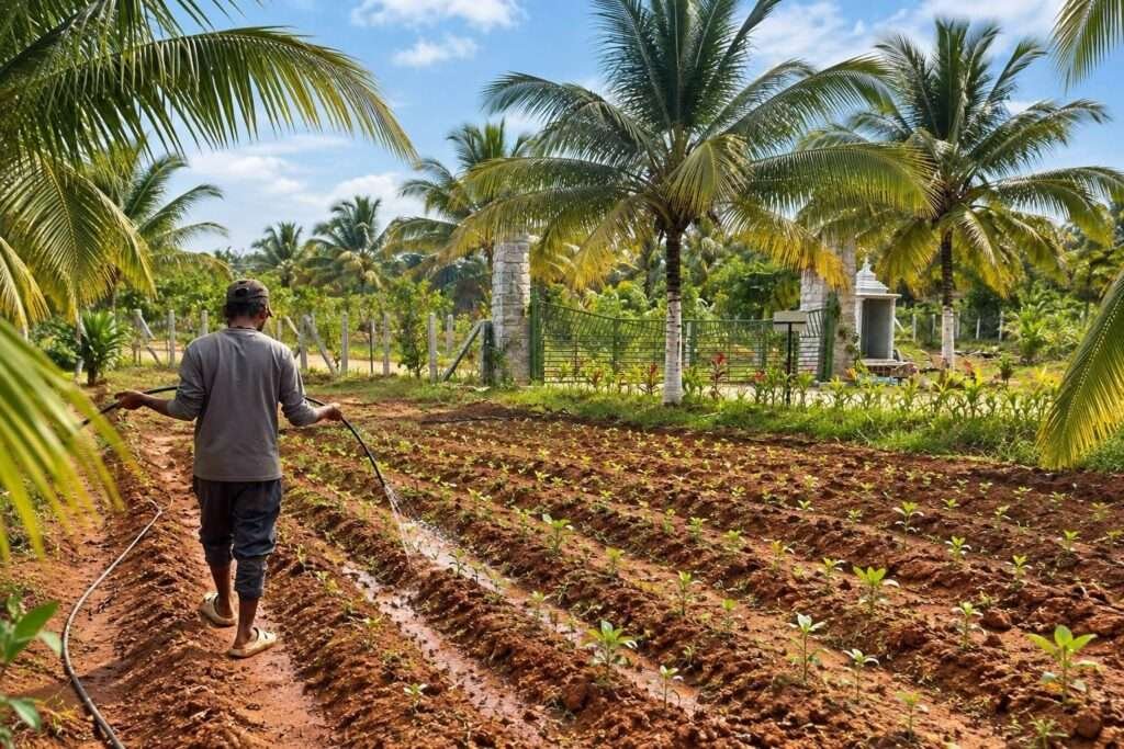 Terra Hills managed farmland near Bengaluru
