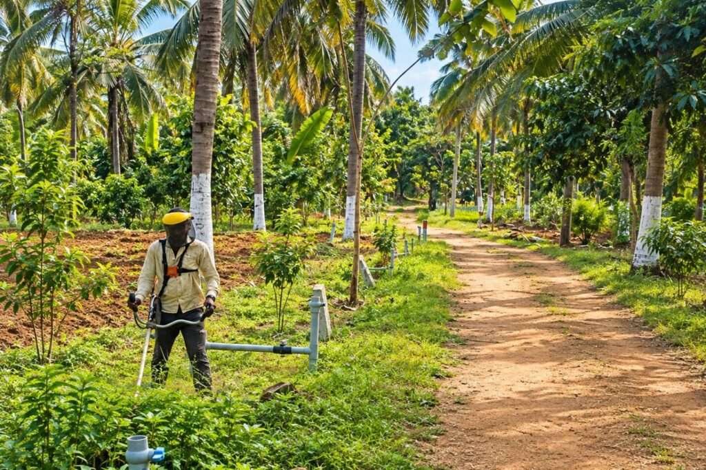 Aira Farms Phase 1 managed farmland near Bengaluru