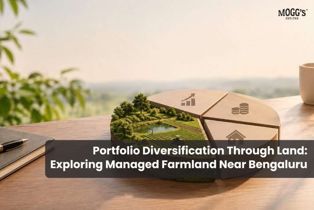 Portfolio diversification through land with managed farmland