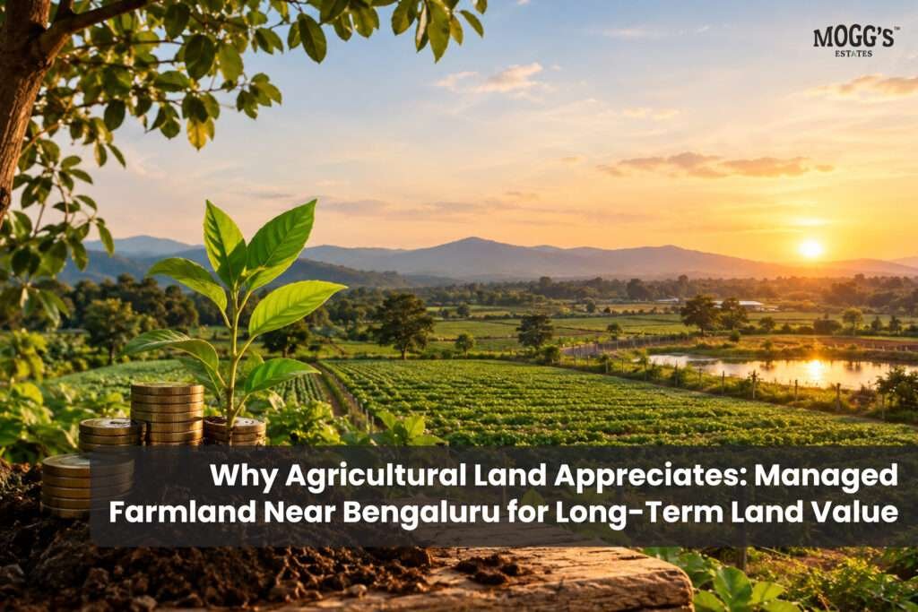 Managed farmland near Bengaluru for long-term land value appreciation