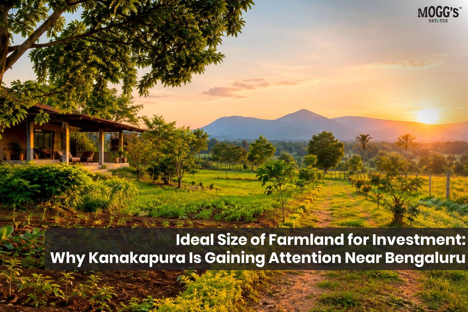 Ideal farmland size near Bangalore for nature and farm living