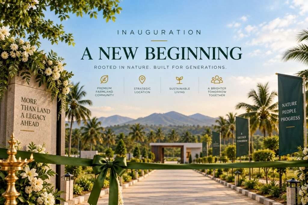 Managed farmland project inauguration by Mogg’s Estates